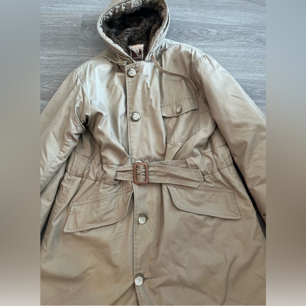 Grenfell x Brooks Brothers boa lined deck coat parka - Picture 6 of 16